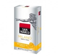 Achat café fin et doux ? Essayez le « Milano » de la marque San Marco !